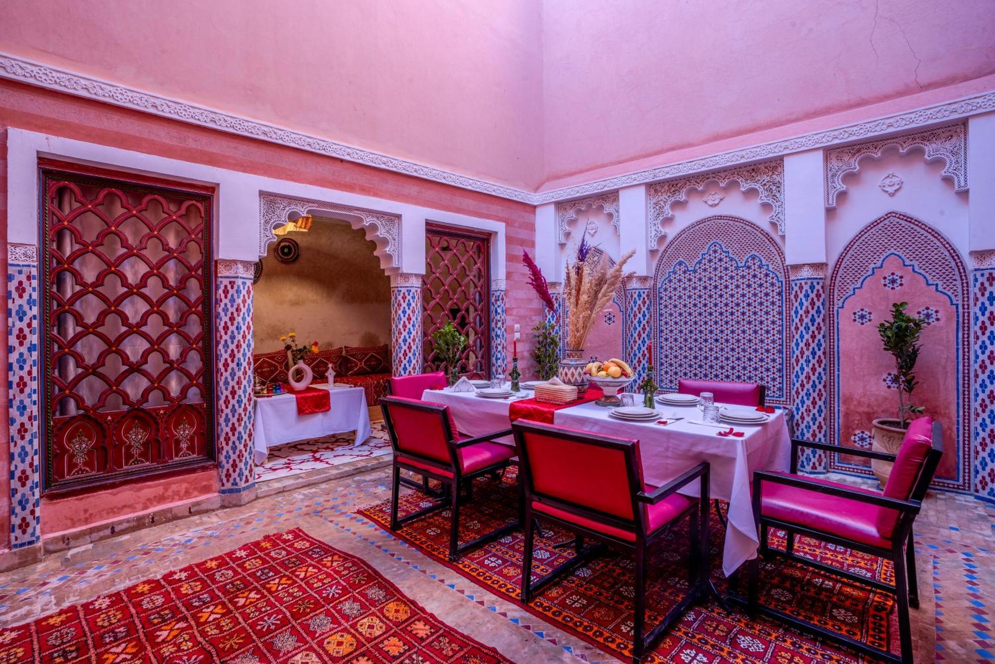 Riad Le Graff Pink Marrakesh Exteriör bild