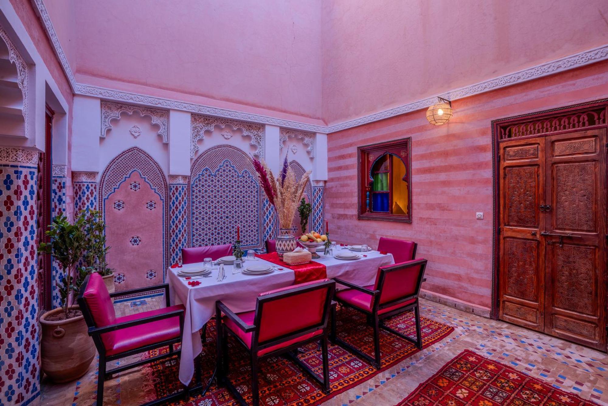 Riad Le Graff Pink Marrakesh Exteriör bild