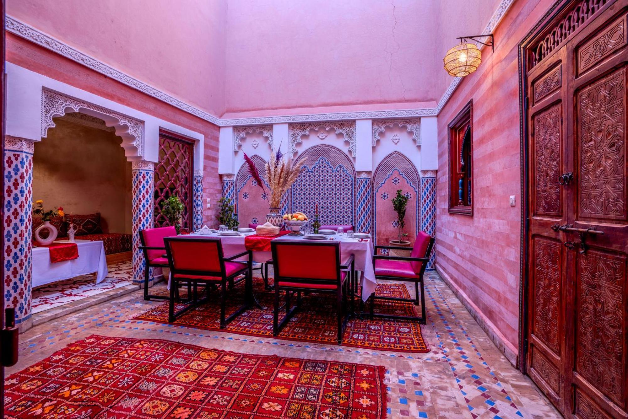 Riad Le Graff Pink Marrakesh Exteriör bild