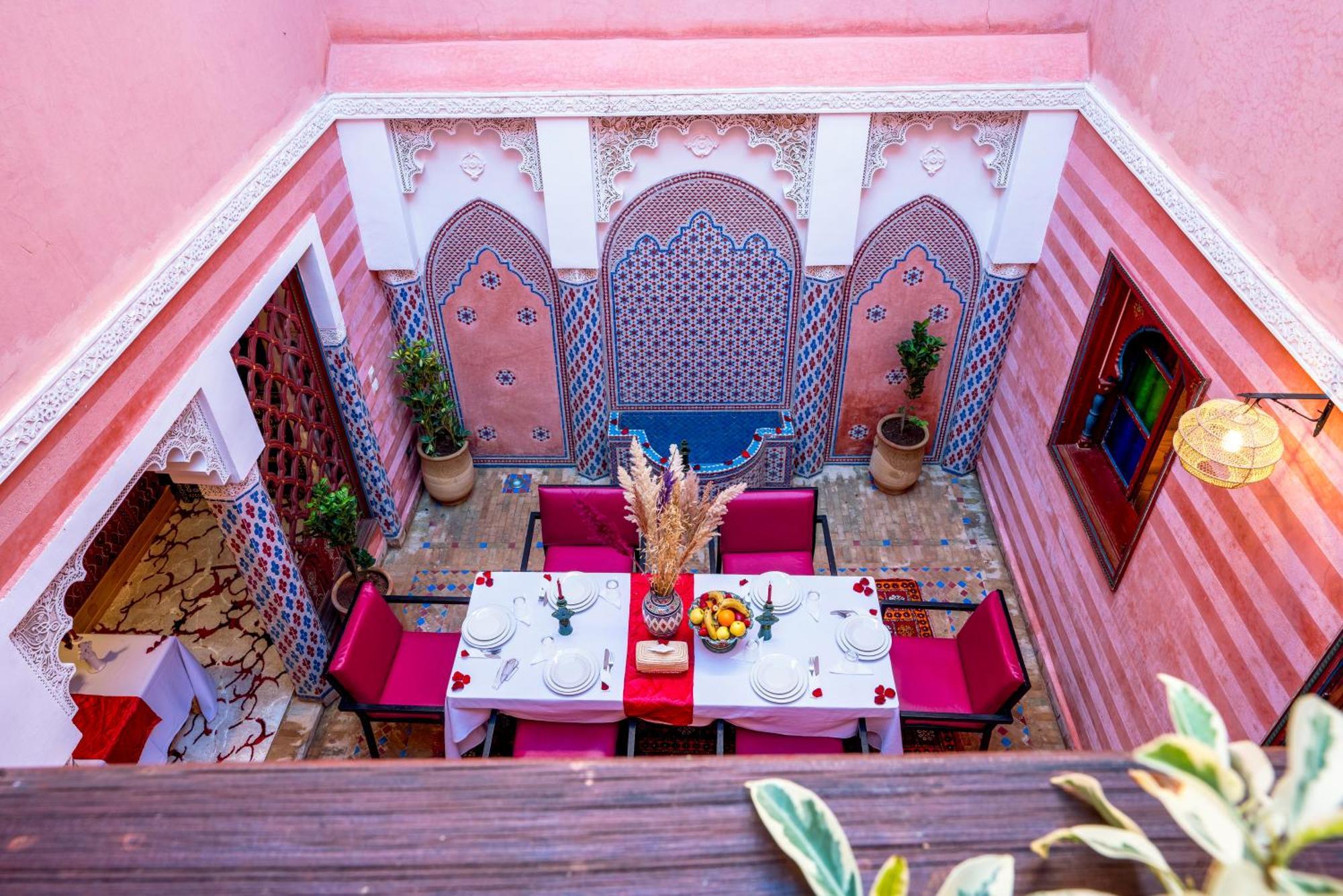 Riad Le Graff Pink Marrakesh Exteriör bild