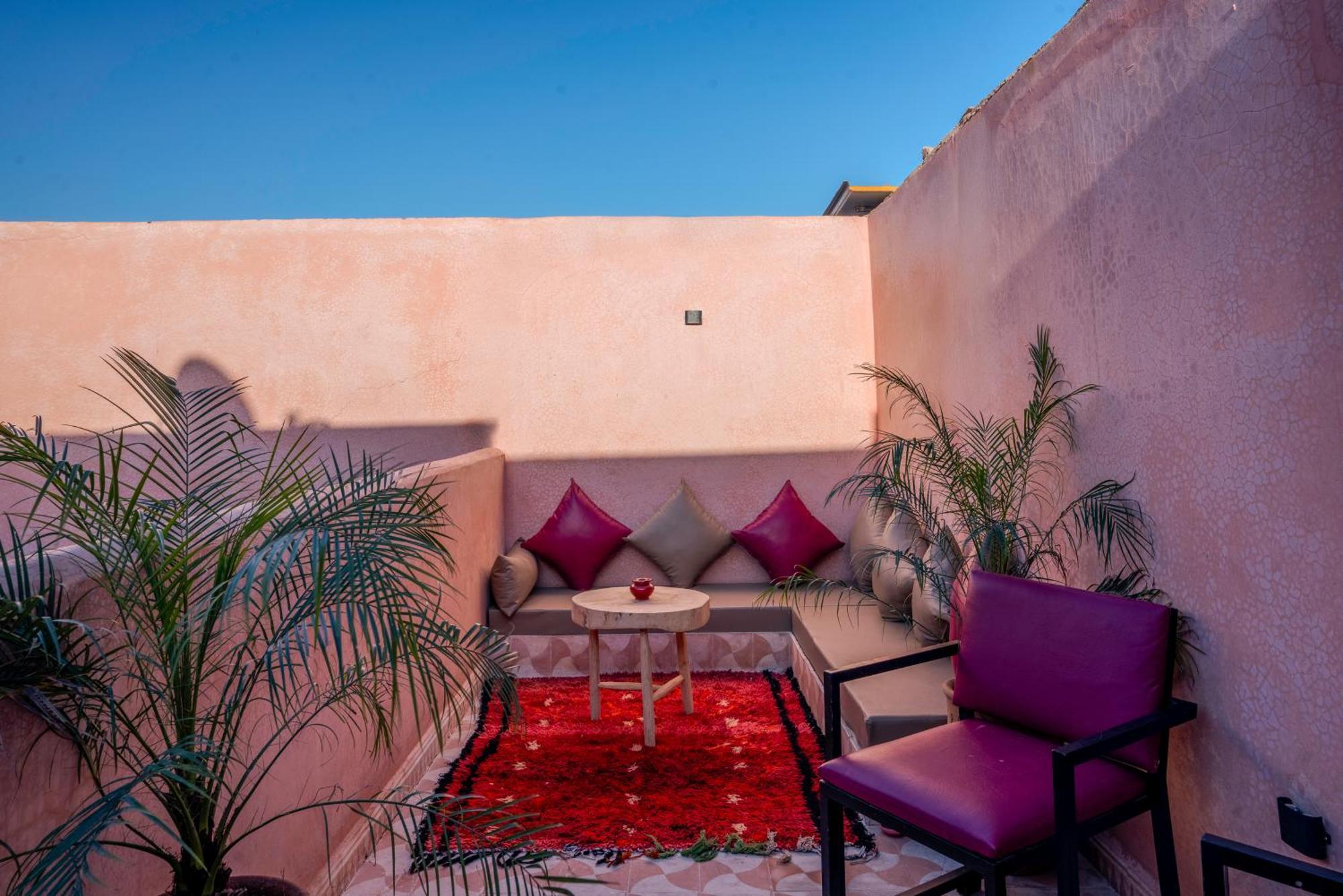 Riad Le Graff Pink Marrakesh Exteriör bild