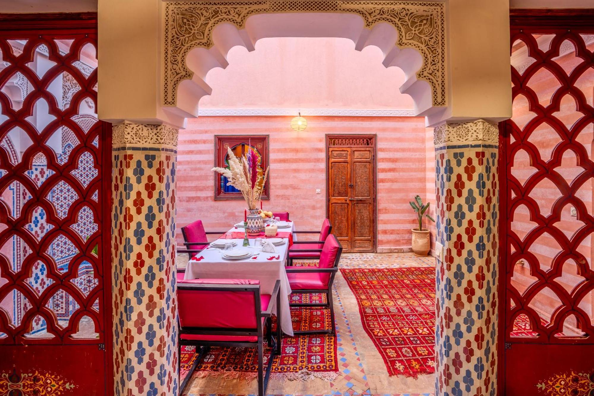 Riad Le Graff Pink Marrakesh Exteriör bild