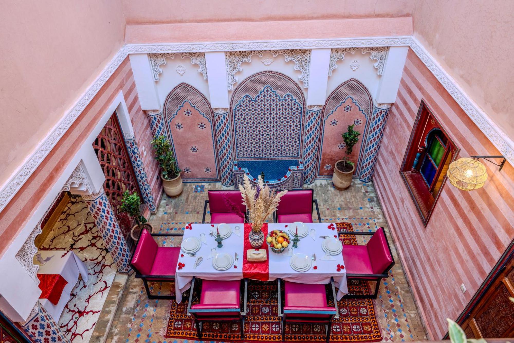 Riad Le Graff Pink Marrakesh Exteriör bild