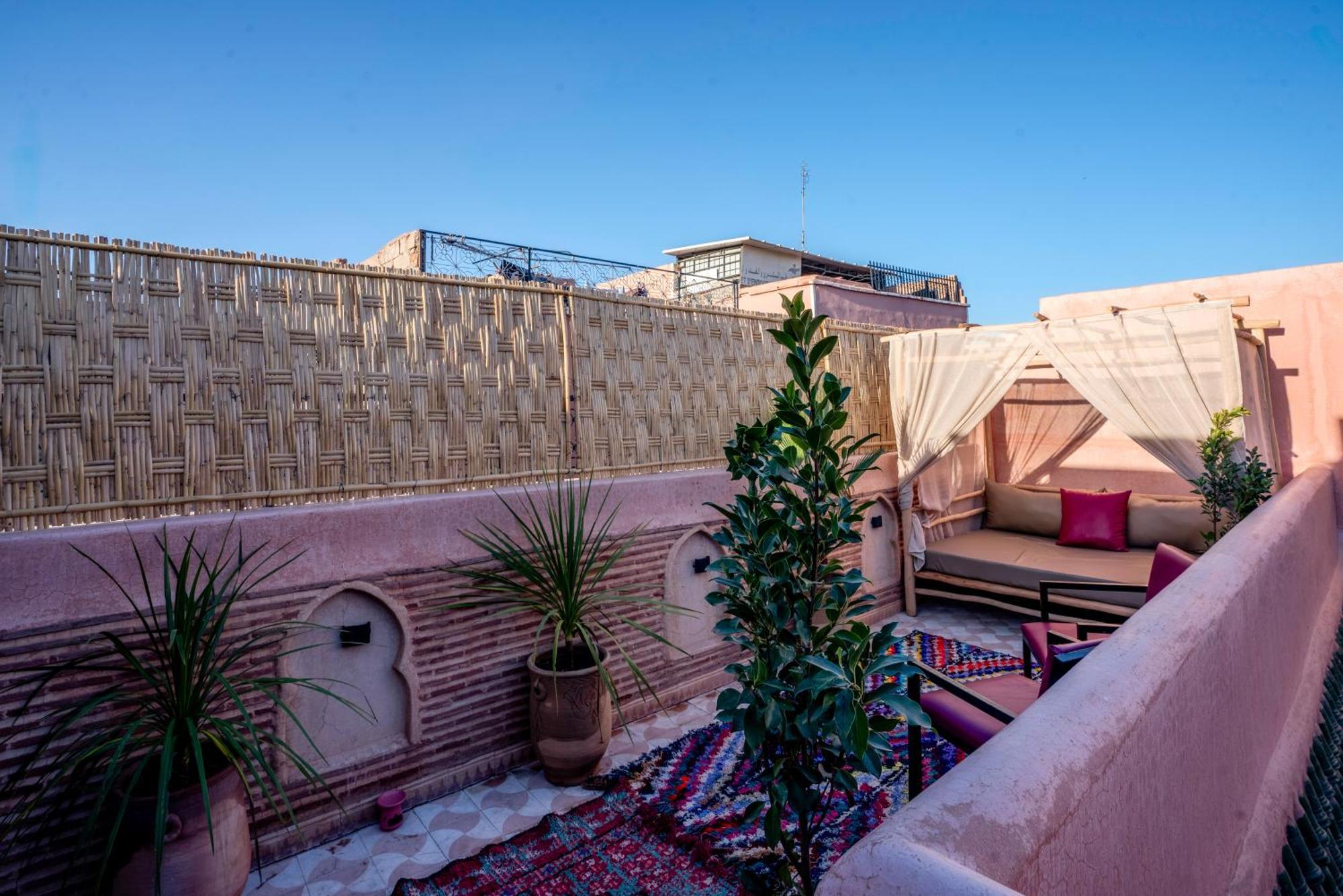 Riad Le Graff Pink Marrakesh Exteriör bild