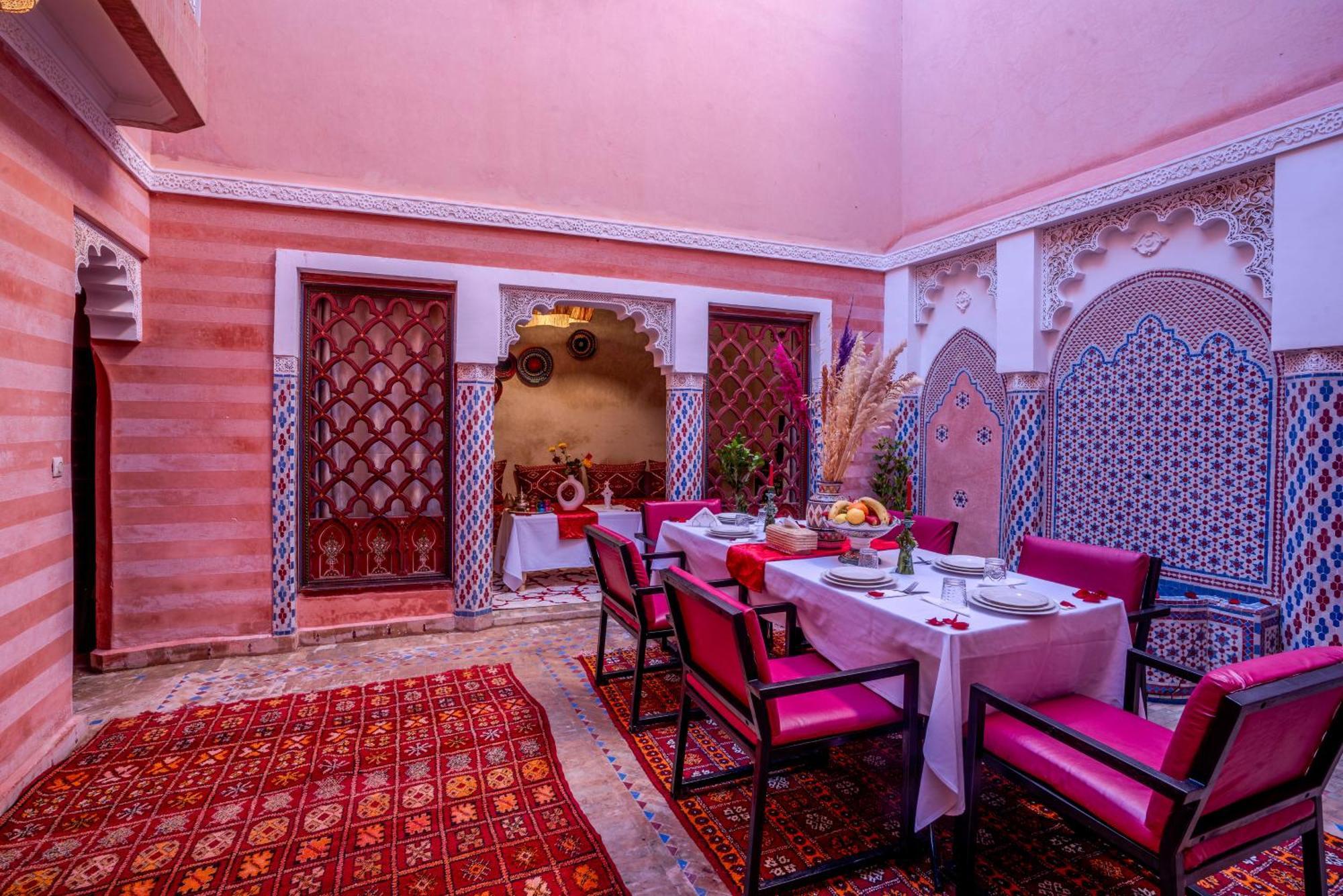 Riad Le Graff Pink Marrakesh Exteriör bild