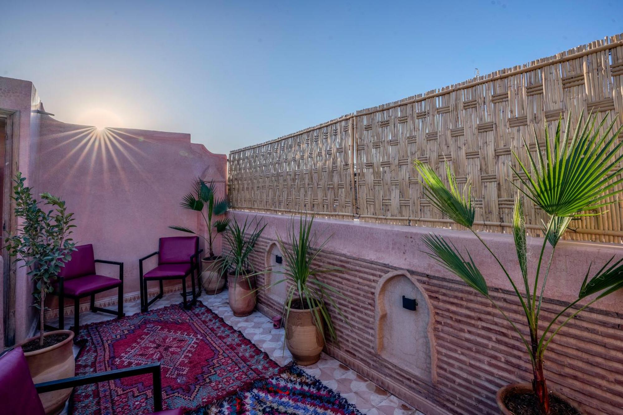 Riad Le Graff Pink Marrakesh Exteriör bild
