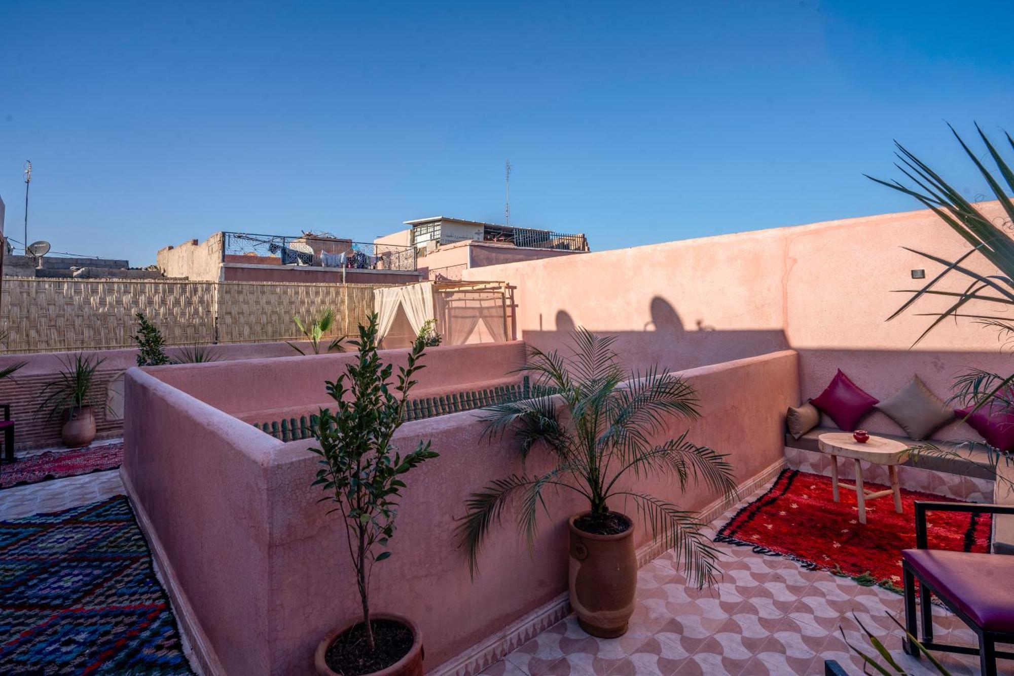 Riad Le Graff Pink Marrakesh Exteriör bild