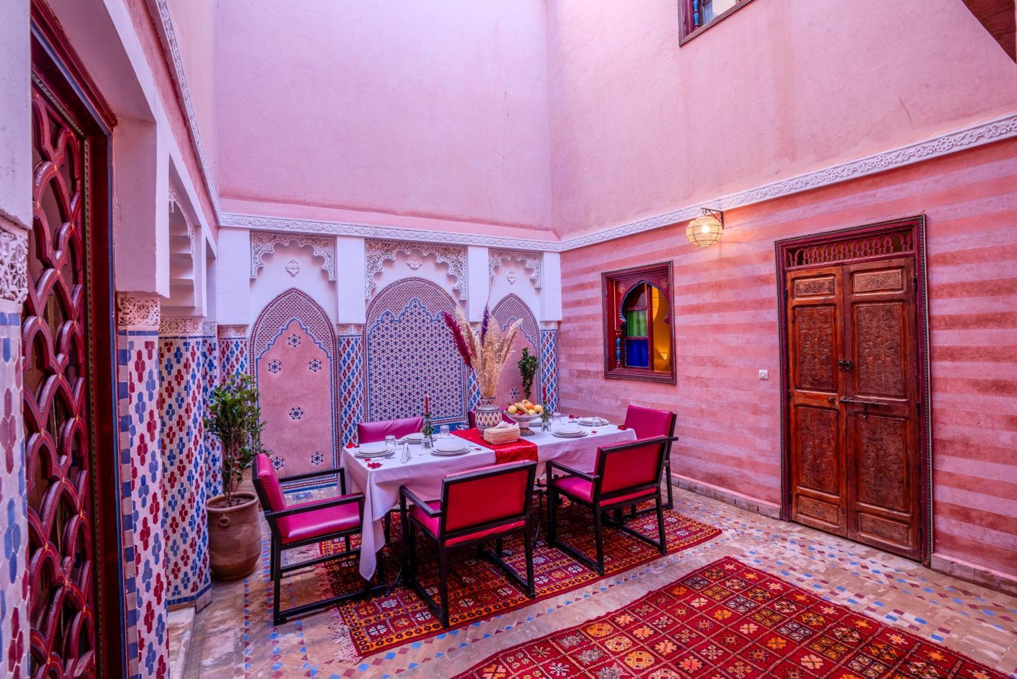 Riad Le Graff Pink Marrakesh Exteriör bild