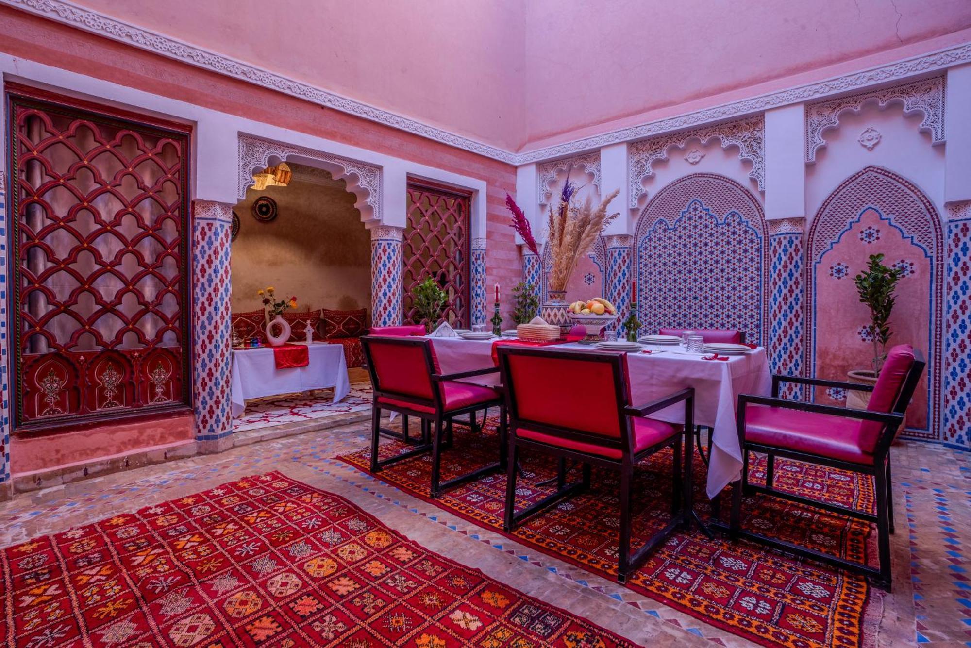 Riad Le Graff Pink Marrakesh Exteriör bild